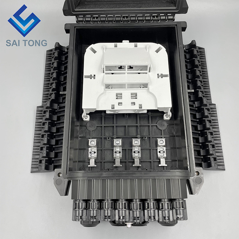 Saitong 光ファイバ 16 コアスプライスエンクロージャスプリッタボックス Caja 昼寝ボックス PLC スプリッタ光ファイバ配電ボックス