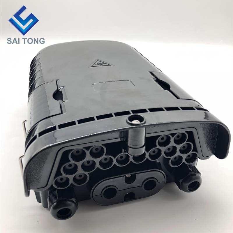 Saitong Made16 コア光ファイバーエンクロージャボックス PLC FTTH FTTX FTTP ファイバー終端ボックス IP65 屋外光ファイバージョイントボックス昼寝