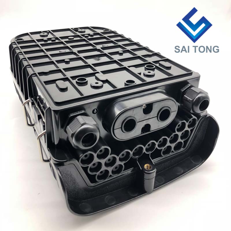 Saitong Made16 コア光ファイバーエンクロージャボックス PLC FTTH FTTX FTTP ファイバー終端ボックス IP65 屋外光ファイバージョイントボックス昼寝