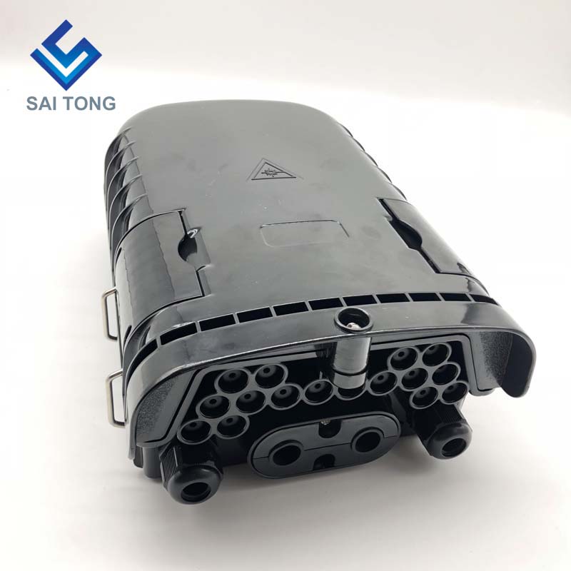 Saitong 16 コア光ファイバークロージャーボックス sc FTTH FTTX FTTP ファイバー終端ボックス IP65 屋外光ファイバージョイントボックス新スタイル