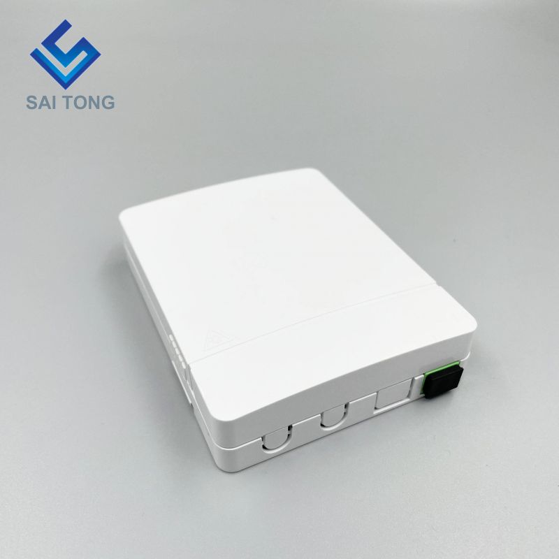 寧波 Saitong グッド価格ミニ 2 コア FTTH 光ファイバー終端ボックス屋内光ファイバー端末配電ボックス