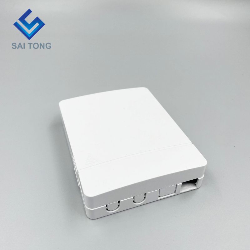 寧波 Saitong グッド価格ミニ 2 コア FTTH 光ファイバー終端ボックス屋内光ファイバー端末配電ボックス