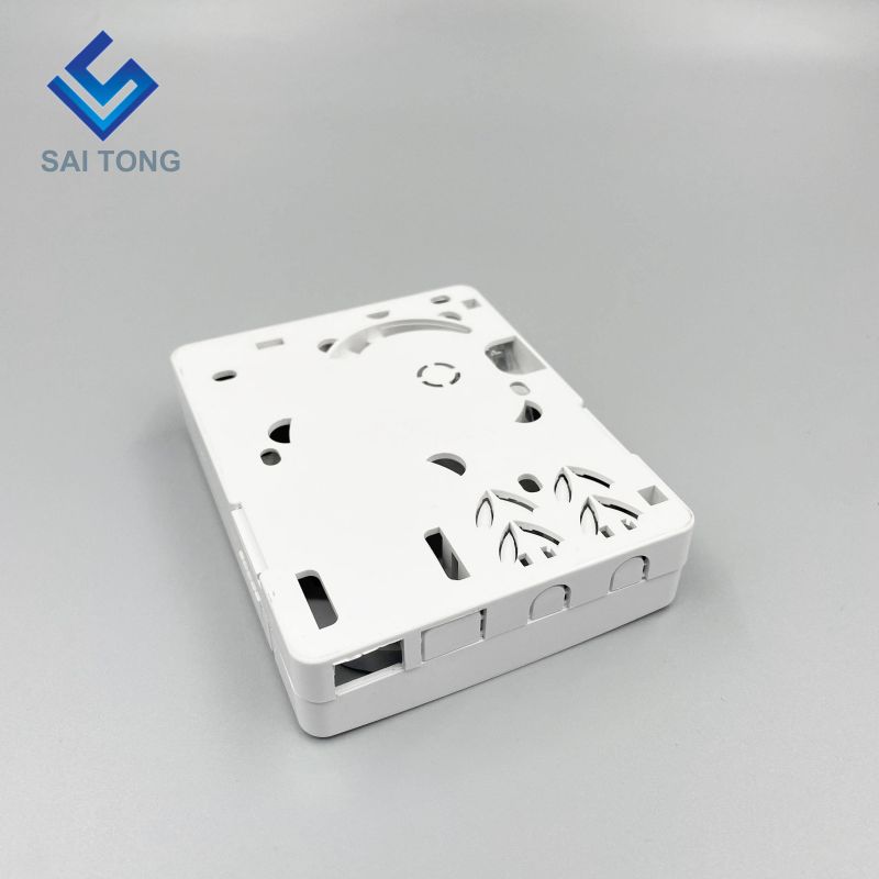 寧波 Saitong グッド価格ミニ 2 コア FTTH 光ファイバー終端ボックス屋内光ファイバー端末配電ボックス