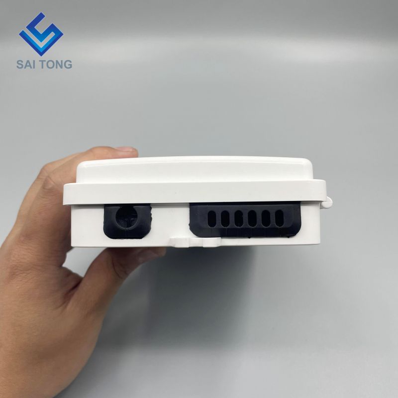 Saitong 1/6 ポート FTTH FTTX 6 コア光ファイバー配電ボックス PLC サポートボックス ABS 光ボックス