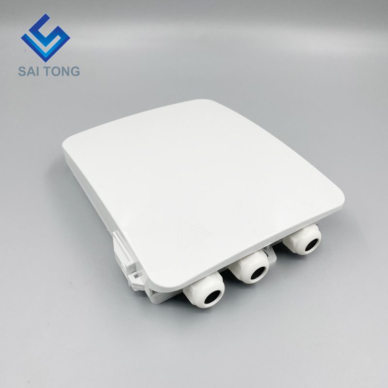 Cixi Saitong FTTH 8 コア光ファイバー端子箱屋内 8 ポートファイバーボックス壁掛け 1 インチ/3 アウト FDB 新製品