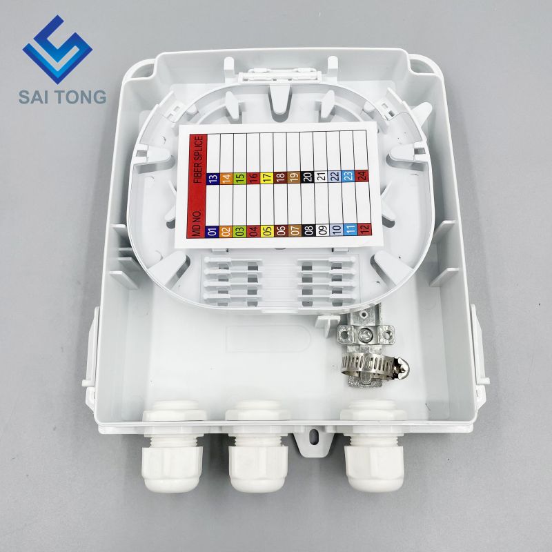 Cixi Saitong FTTH 8 コア光ファイバー端子箱屋内 8 ポートファイバーボックス壁掛け 1 インチ/3 アウト FDB 新製品