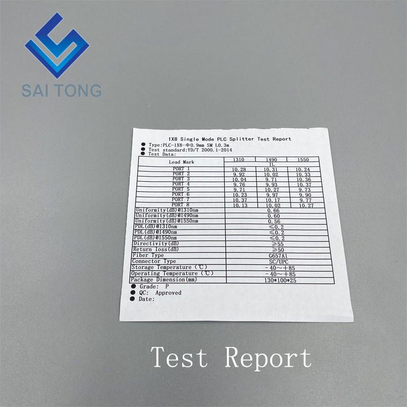 光 SC/UPC 1x16 LC LGX ボックス タイプ 1:16 カセット モジュール PLC 光ファイバ スプリッタ