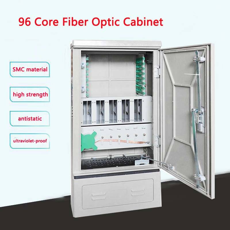 Saitong FTTH 96 コア光ファイバー ftth 配電キャビネットハブ SMC 光ファイバー配電クロス接続 ODF DDF キャビネット