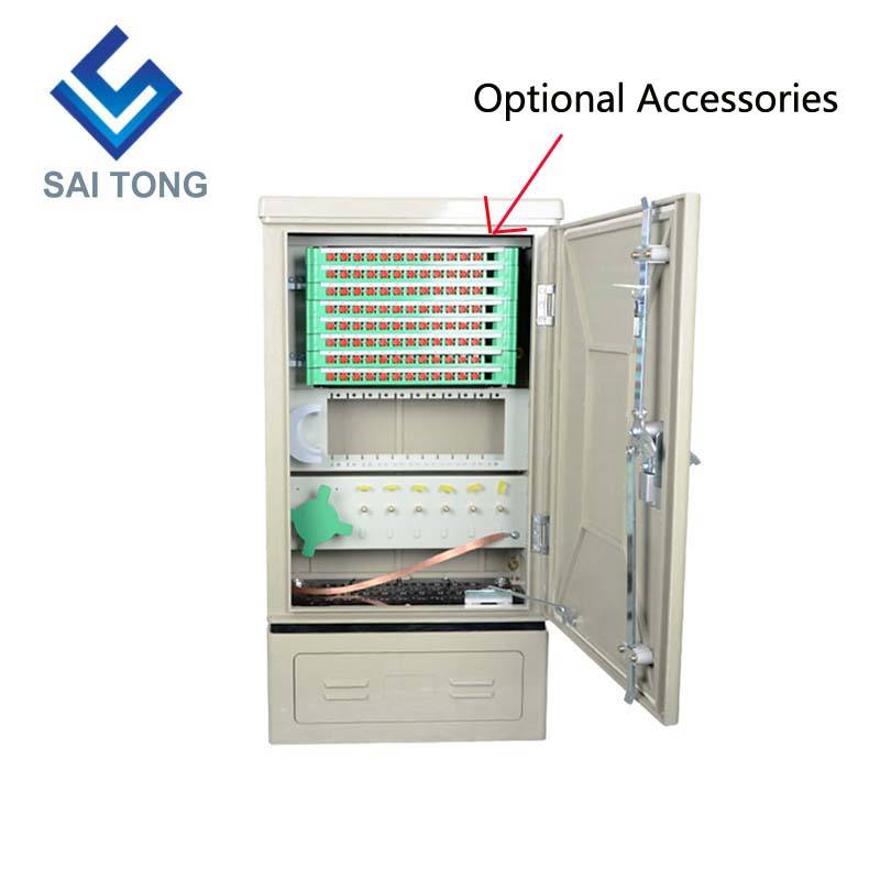 Saitong FTTH 96 コア光ファイバーキャビネット SMC 光ファイバー配電相互接続キャビネットファイバー ftth 配電キャビネット