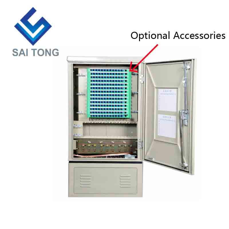 SaiTong FTTH 144 コア光ファイバー smc 屋外防水 IP55 smc ファイバーキャビネットケーブル標準またはカスタマイズのサポート